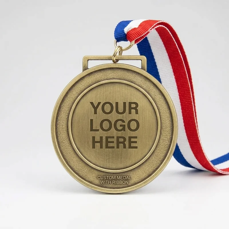 Medalla personalizada con cinta view 2