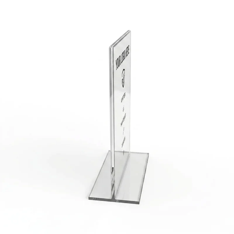 Menuholder Akryl Bordtelt view 2