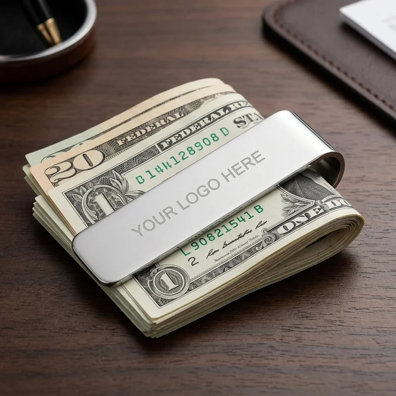 Geldclip Edelstahl view 3