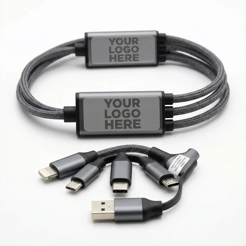 Kabel ładujący 3 w 1 view 2