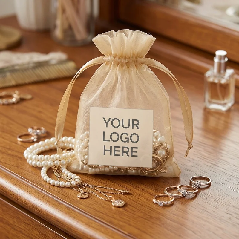 Pochette de cordon Organza view 3