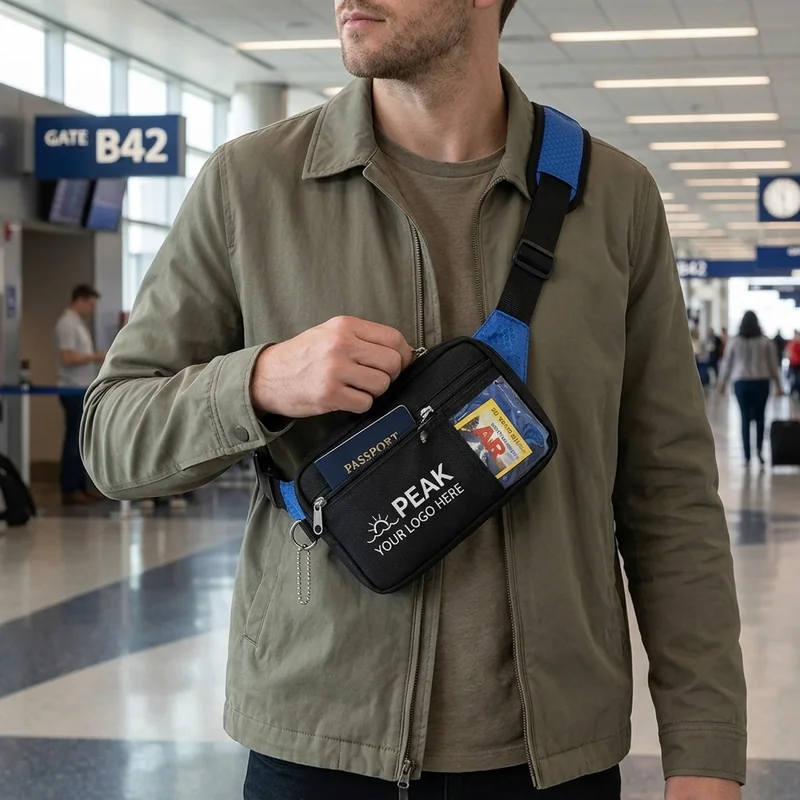 תיק נסיעות צולב Peak view 3