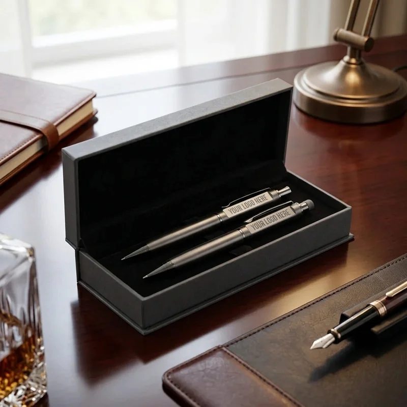 Set de regalo de lápiz y lápiz view 3