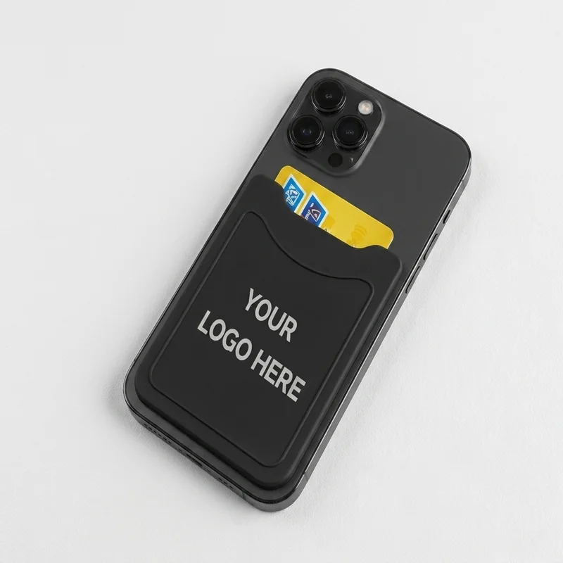 Siliconen Telefoonportemonnee/Kaartenhouder view 3