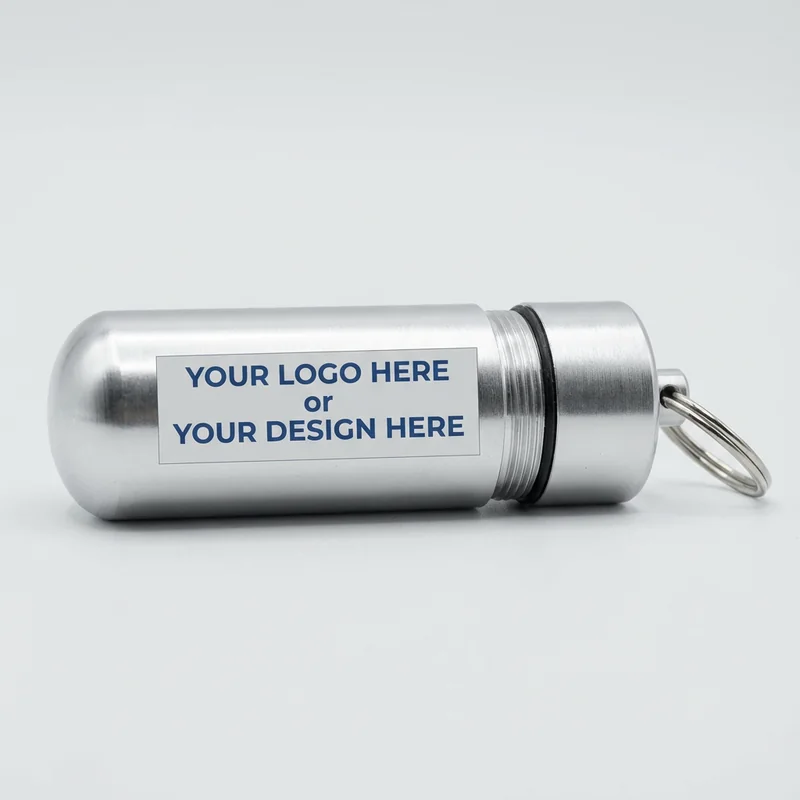 Pill Case Keychain