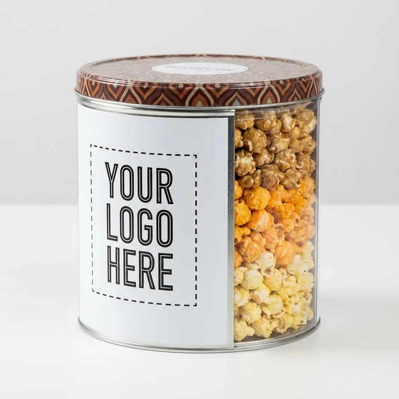 Gourmet Popcorn Tin