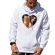 Pailletten-Hoodie für Erwachsene – Doppelseitiger Druck