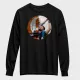 Pailletten-Langarmshirt für Erwachsene – Doppelseitiger Druck