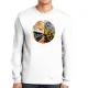 Pailletten-Langarmshirt für Erwachsene – Doppelseitiger Druck