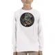Pailletten-Langarmshirt für Kinder – einseitiger Druck