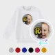 Pailletten-Sweatshirt für Kinder – Doppelseitiger Druck