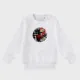 Pailletten-Sweatshirt für Kinder – Doppelseitiger Druck