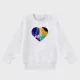 Pailletten-Sweatshirt für Kinder – Doppelseitiger Druck
