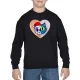 Pailletten-Sweatshirt für Kinder – Doppelseitiger Druck