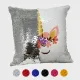 Custom Unicorn Sequin Pillow