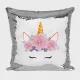 Custom Unicorn Sequin Pillow