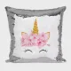 Custom Unicorn Sequin Pillow