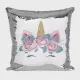 Custom Unicorn Sequin Pillow
