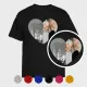 Paillettenshirt für Erwachsene - Love Frame