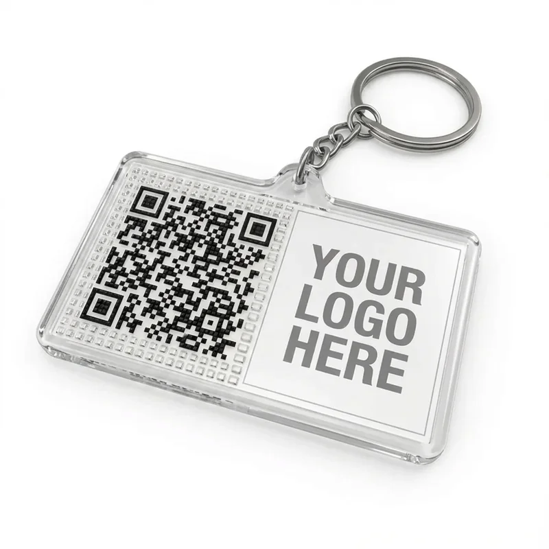 QR-kode nøkkelring view 2