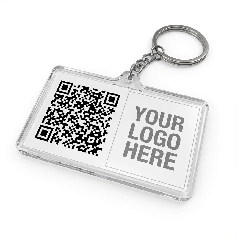 QR Code Keychain