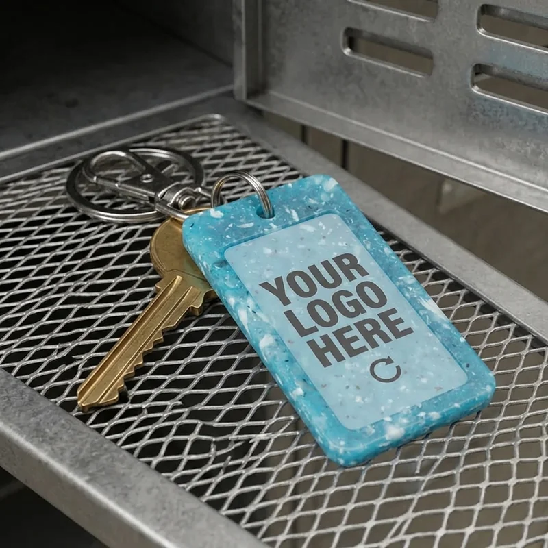 Återvunnen Plast Nyckelring view 3