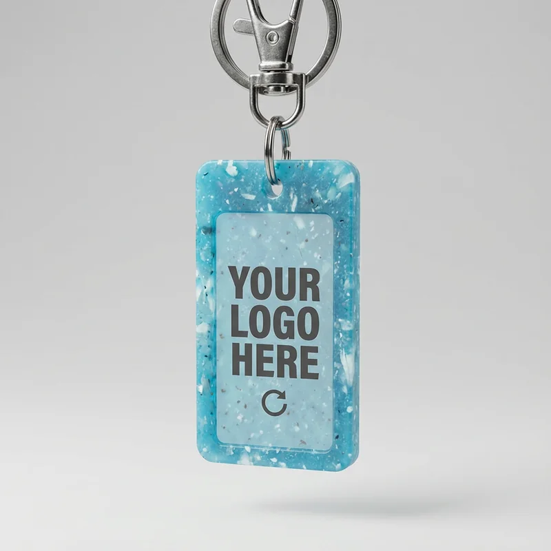 Recycled Plastic Keychain