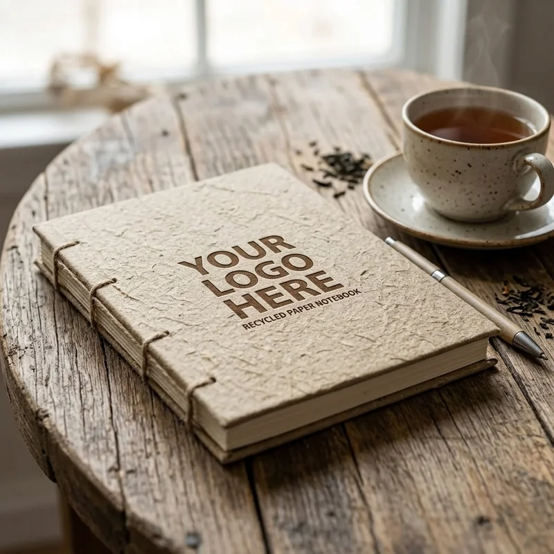 Carnet en papier recyclé view 3