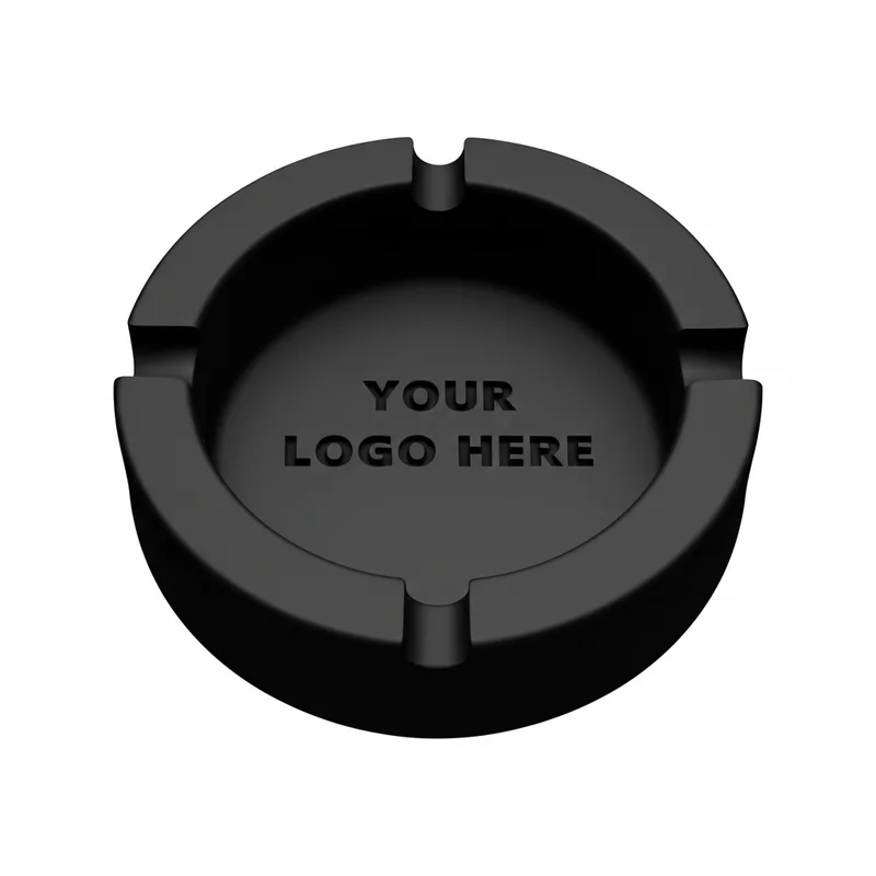 Silicone Debossed Ashtray