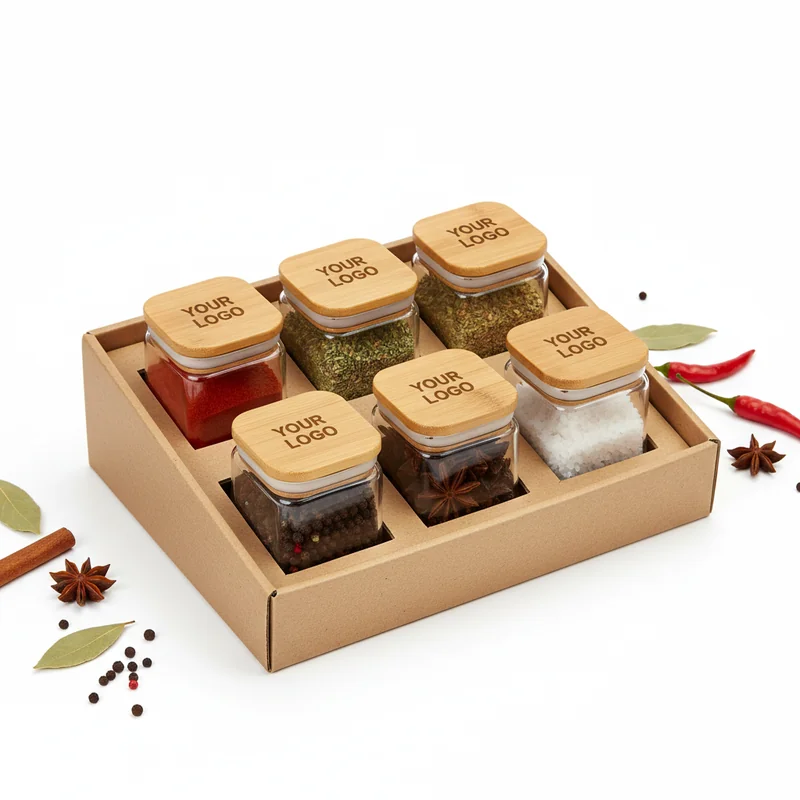 Spice Jar Set 6-Pack