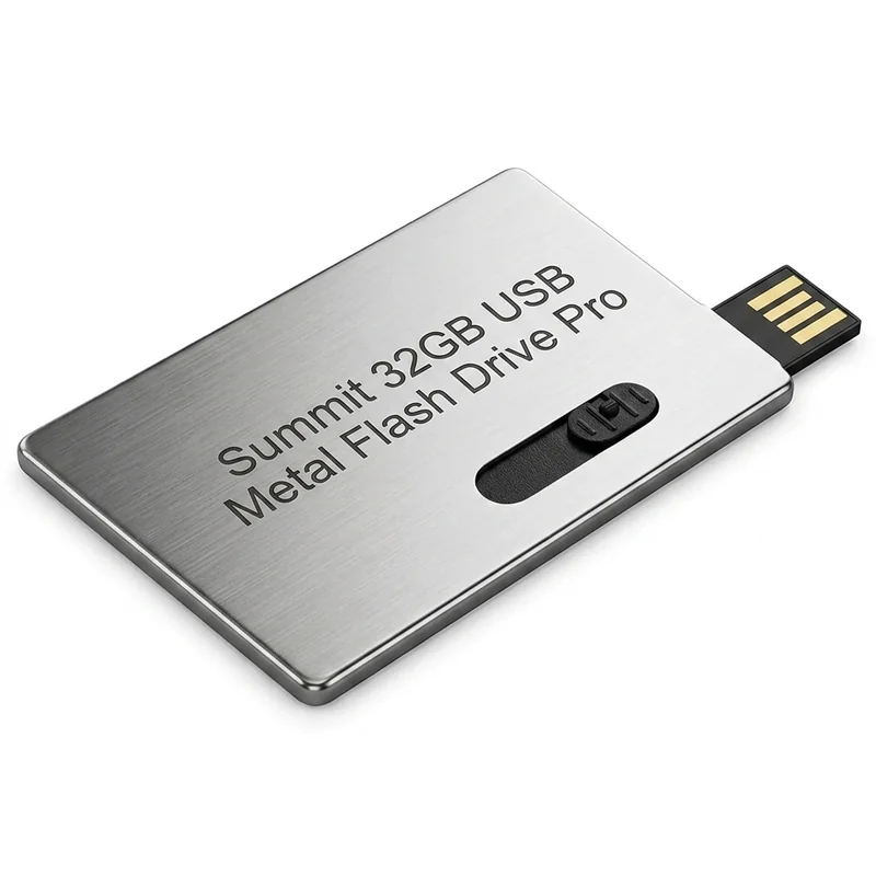 Summit Pen Drive Metallico USB da 32GB Pro view 2
