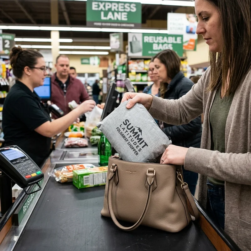 Summit Latitudes Foldaway Shopper view 4