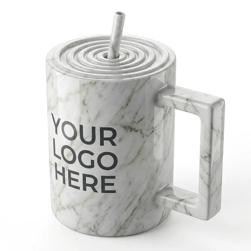 Urban Loft Keramische Tasse mit quadratischem Griff view 2