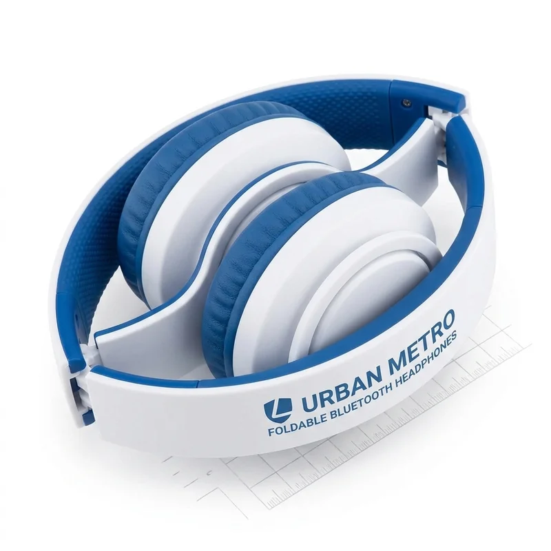 Urban Metro Foldable Bluetooth Headphones view 2