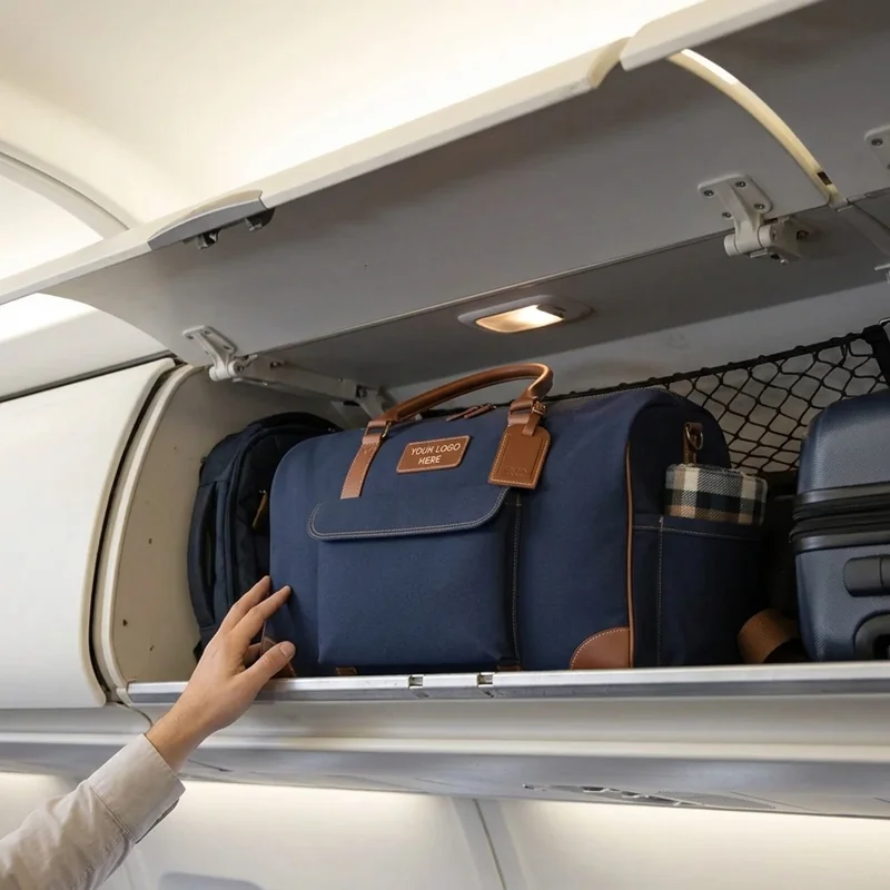 حقيبة اسبوعندر من القماش الخشن view 3