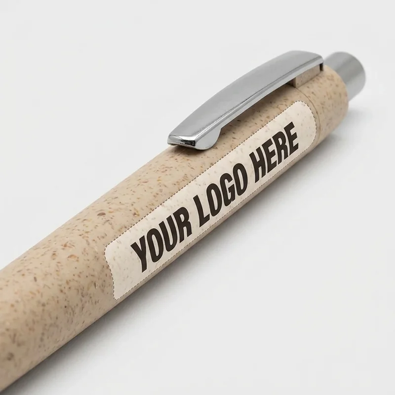 Weizenstroh-Kugelschreiber view 2