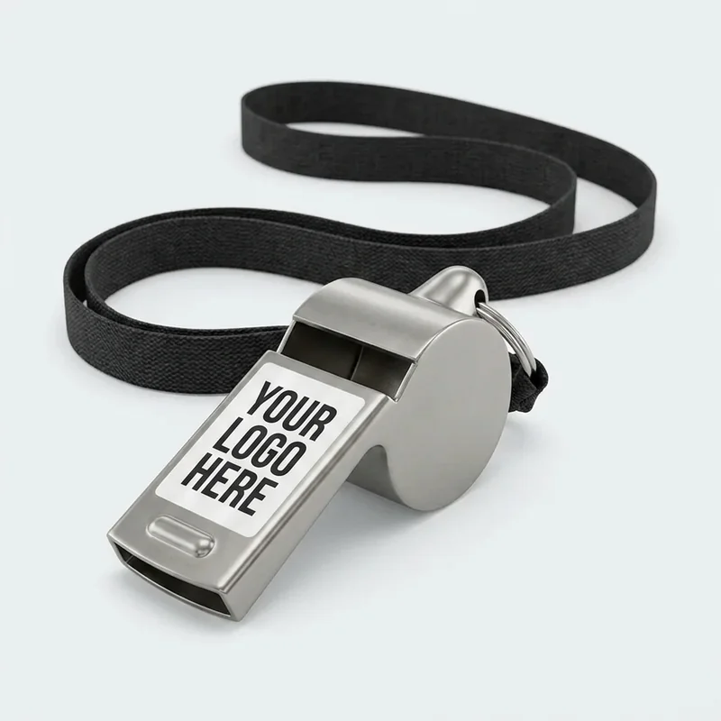 Sifflet d'entraîneur avec cordon view 2