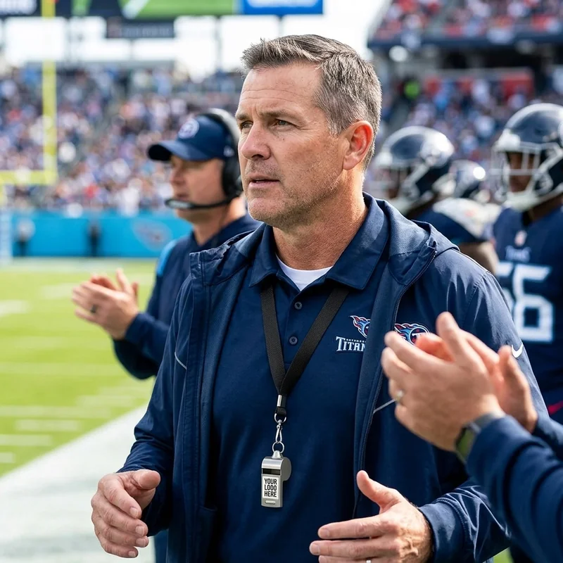 Sifflet d'entraîneur avec cordon view 3