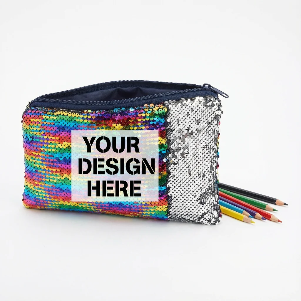 Sequin Pencil Case