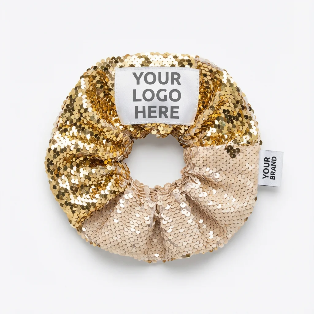 Sequin Scrunchie - Large
