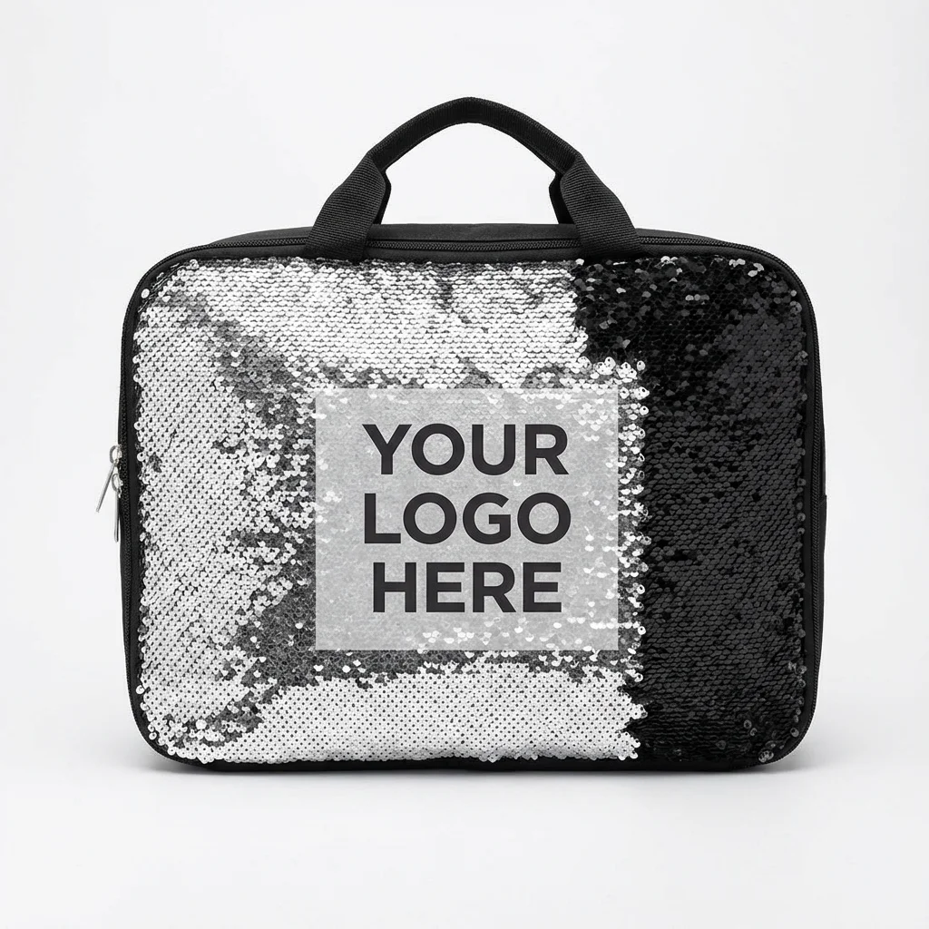Sequin Toiletry Bag - Large
