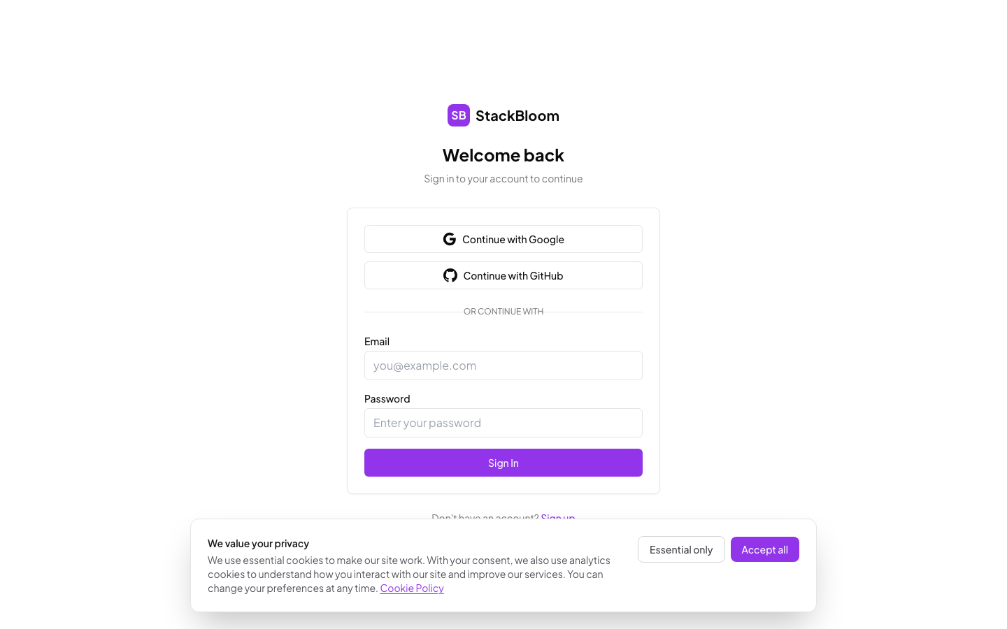Public status page builder
